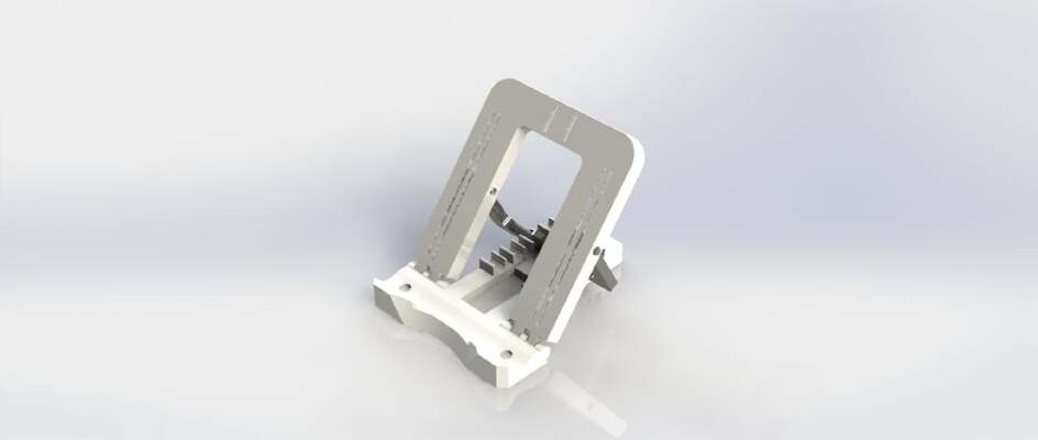 Foldable _ Adjustable Phone Stand | 3d print model