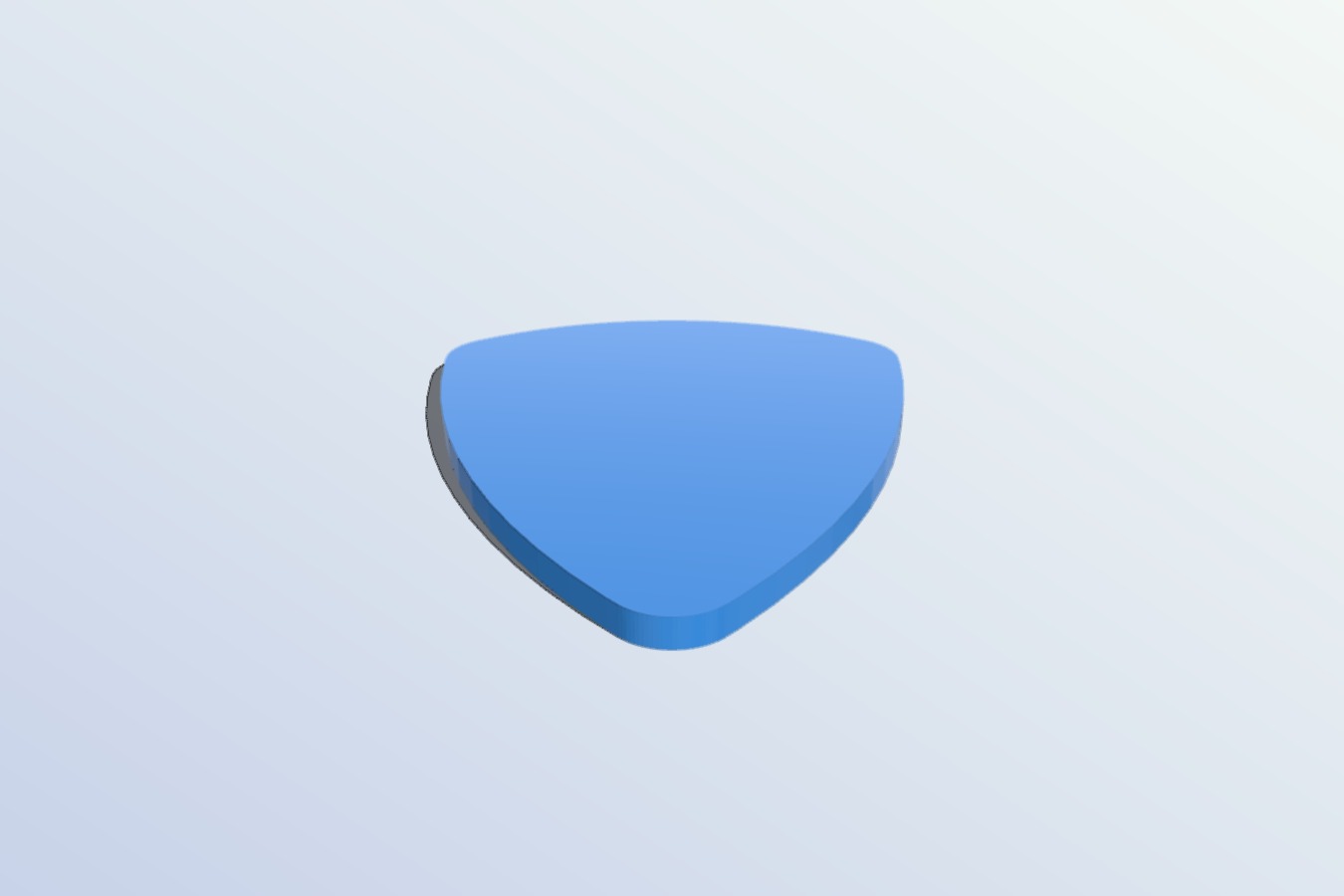 My Customized Guitar Picks parametric generator