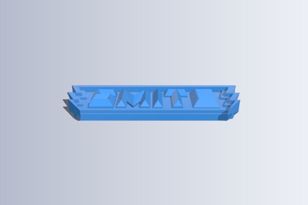 Smite Logo | 3d print model