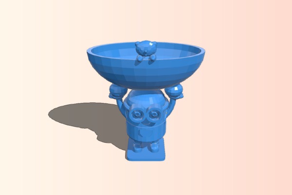 minion_bob_bowl | 3d print model
