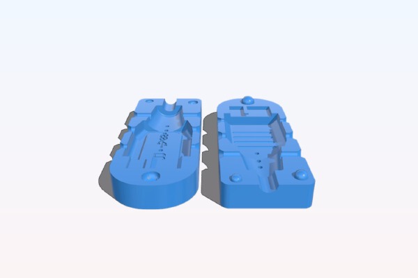 MicroUSB 3.0 type b press mold | 3d print model
