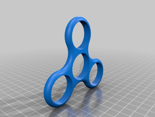 Fidget spinner with cap | 3d print model