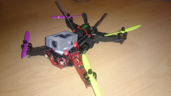 Eachine racer 250 mobius mount | 3d print model