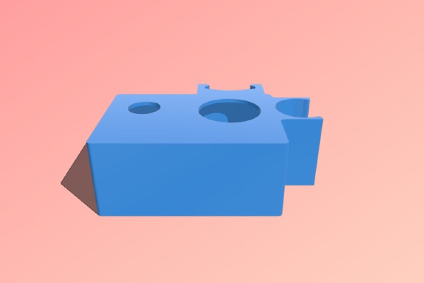 WE Airsoft Pistol 'G Series' Camera Mount | 3d print model