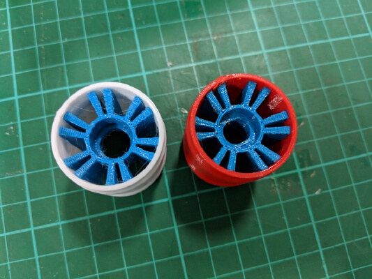 OpenRC F1 Dual Colour Rims | 3d print model