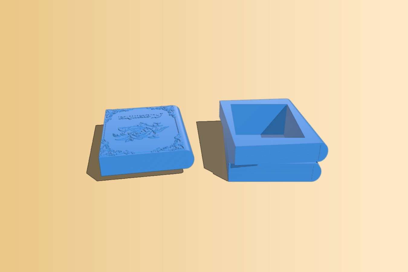 Book formed Box