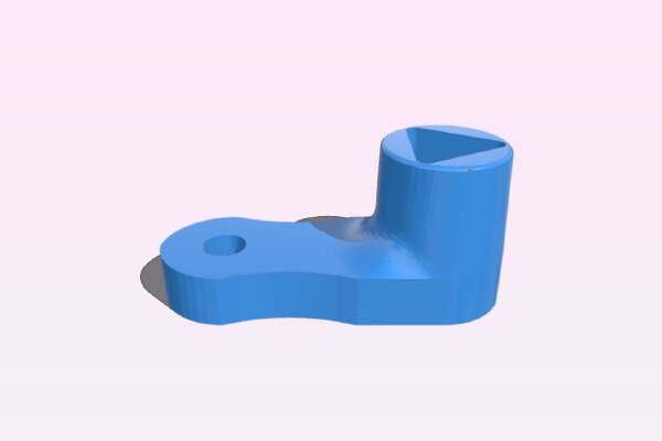 Recycling Bin Key | 3d print model