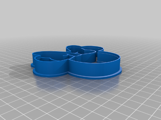 Minnie Mouse Cookie Cutter Set | 3d print model