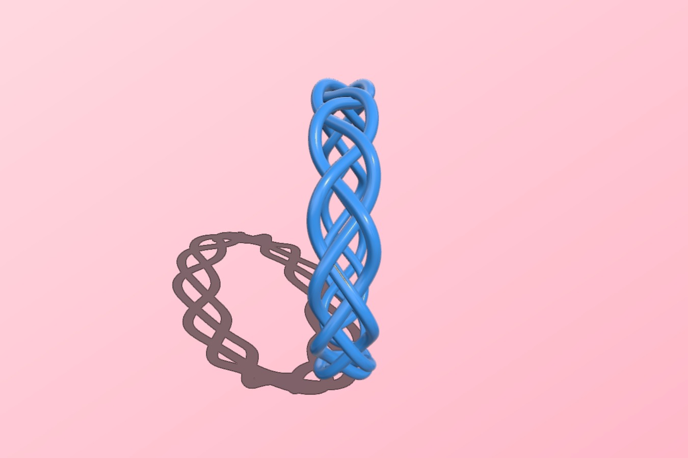 3 strand braided bracelet