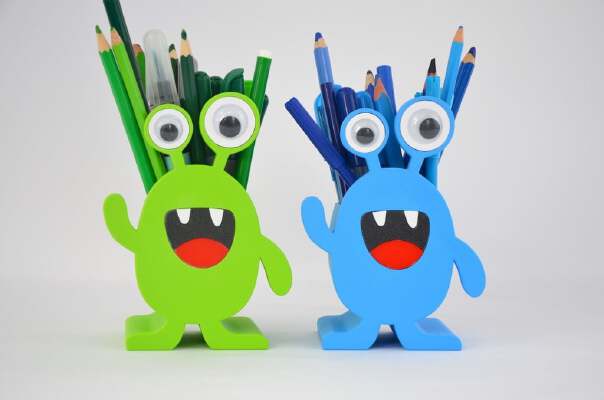 Pen Box - Monster E | 3d print model