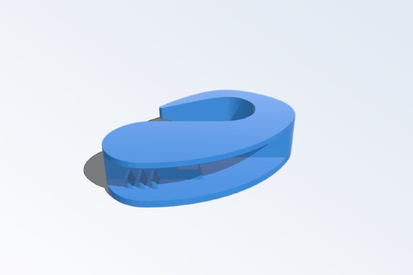 Bungee hook | 3d print model