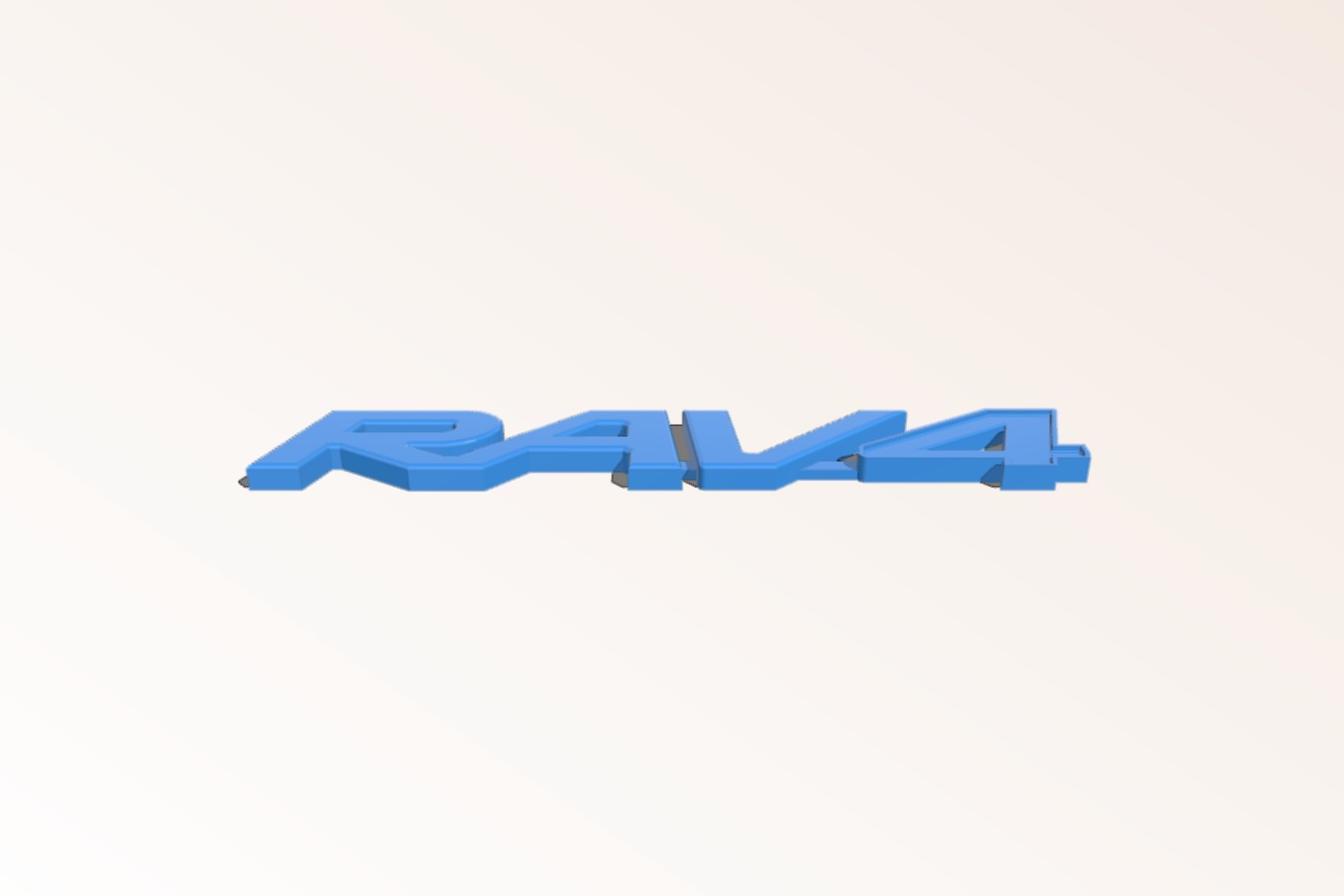 Toyota Rav4 Badge