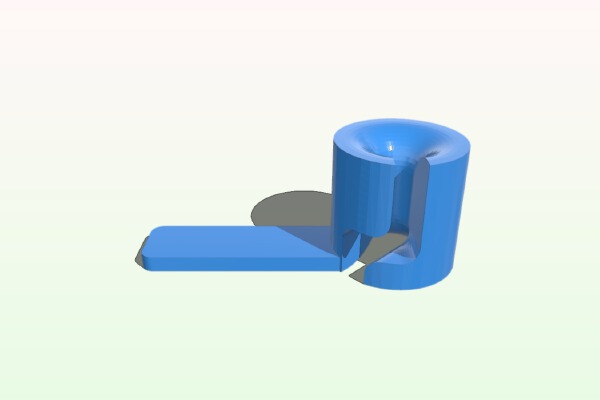 TableCable - Cable organizer that keeps your cable easily accessible! | 3d print model