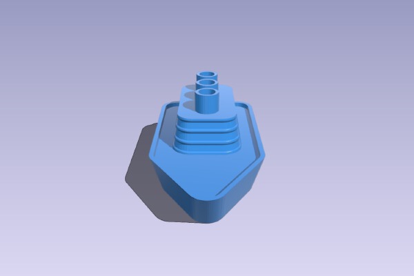 small simple ship model | 3d print model
