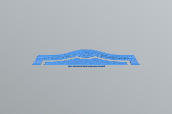 Bed frame pattern | 3d print model