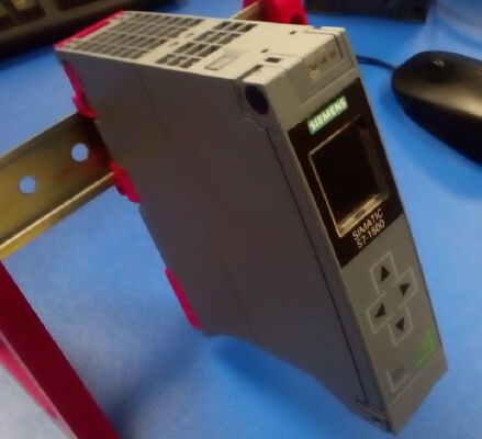 35mm DIN Rail Adapter for Siemens S7 1500 PLC | 3d print model