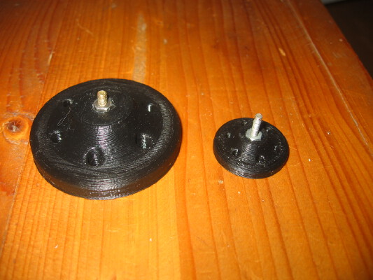 Ponceuse ((Dremel) 50mm et 25mm avec vis M3 | 3d print model