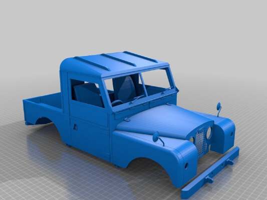 Land Rover Series 1 SWB _ LWB | 3d print model