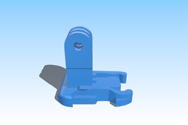 Gopro Buckle Extender | 3d print model
