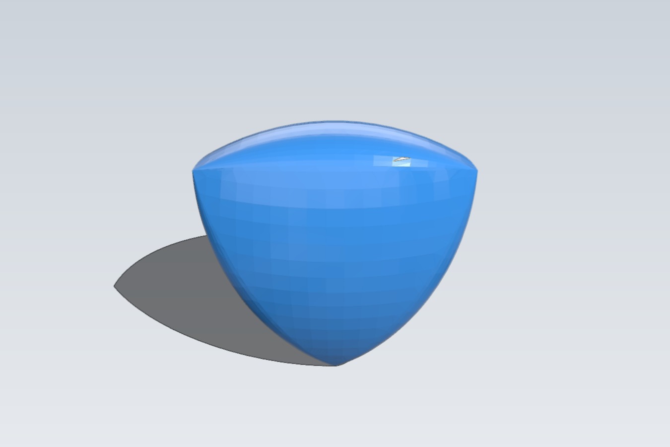 Object of Constant Width - Tetrahedron