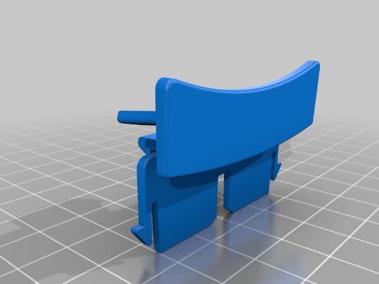 Under foot box clip - Megane 3 | 3d print model
