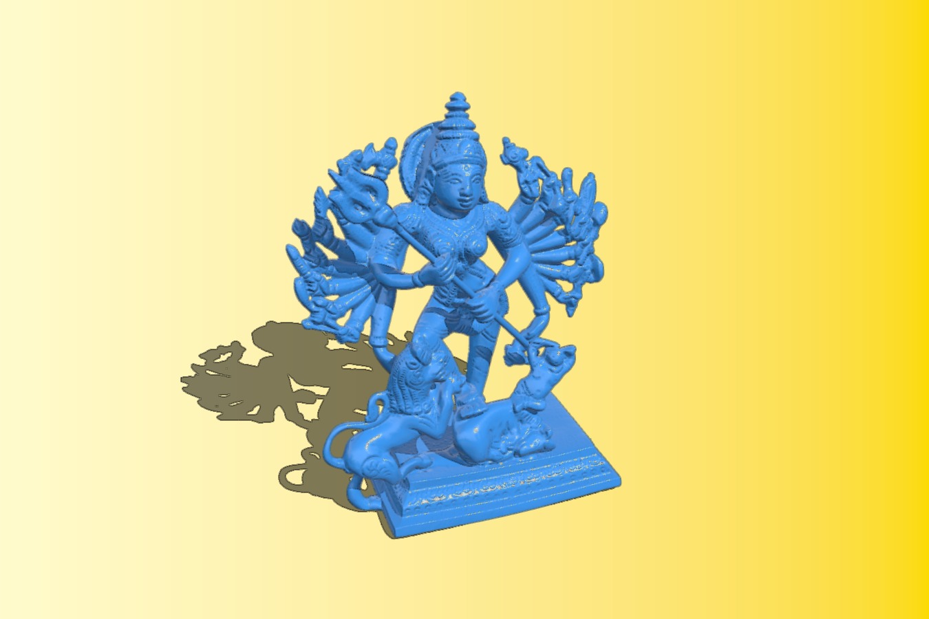 Mahishasura – Durga Slaying The Buffalo Demon