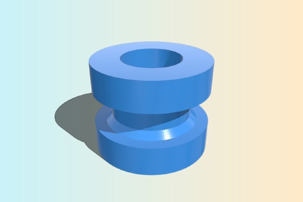 DYS F4 M3 Soft Mount Grommet | 3d print model