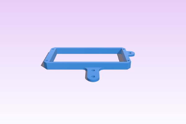 Vertex ViKi LCD Mount for MendelMax | 3d print model