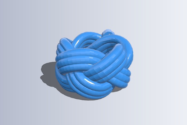 scout woggle with caracara | 3d print model