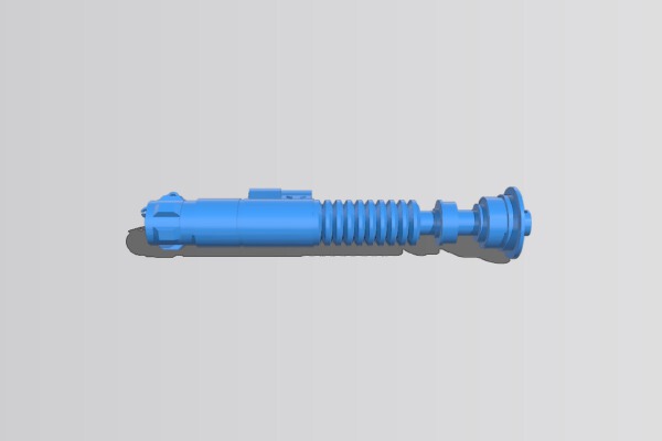 Star Wars - Lukes ROTJ Lightsaber | 3d print model