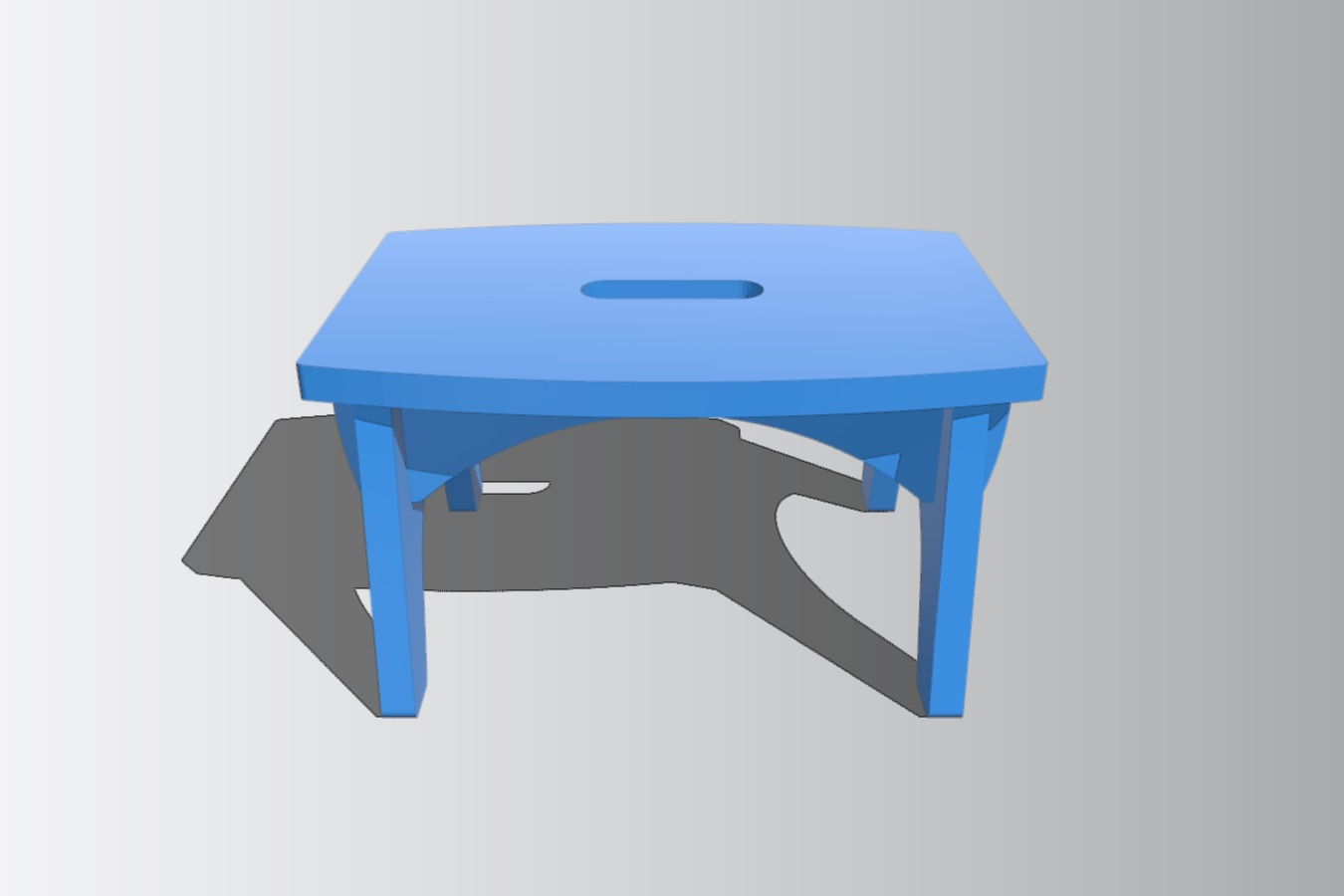 Le Tabouret Simple (simple stool) cnc