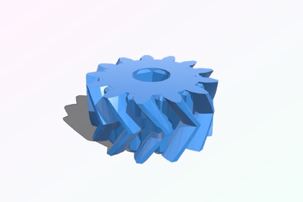 A8 thicker Thumbwheel | 3d print model