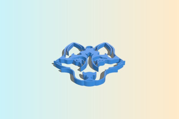 Dog Pendant - Pendentif Chien | 3d print model