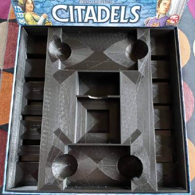 Citadels (2016) Board Game Insert | 3d print model