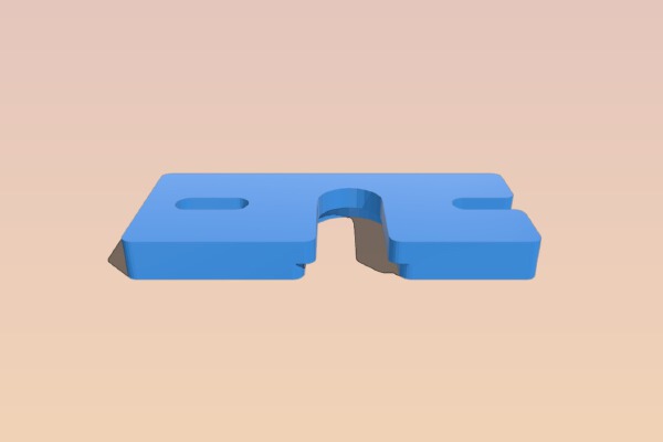 HotEnd mounting plate Reprap 4.2 mm insulator groove | 3d print model