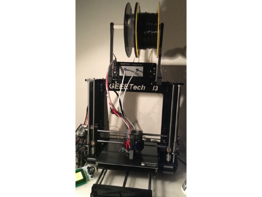 E3D V6 Dual Extruder Compact X Carriage GEEETECH | 3d print model