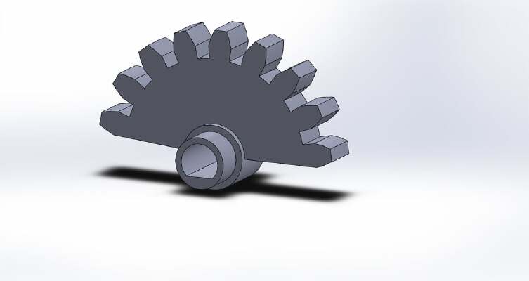 air conditioner gear door PN 897440 | 3d print model