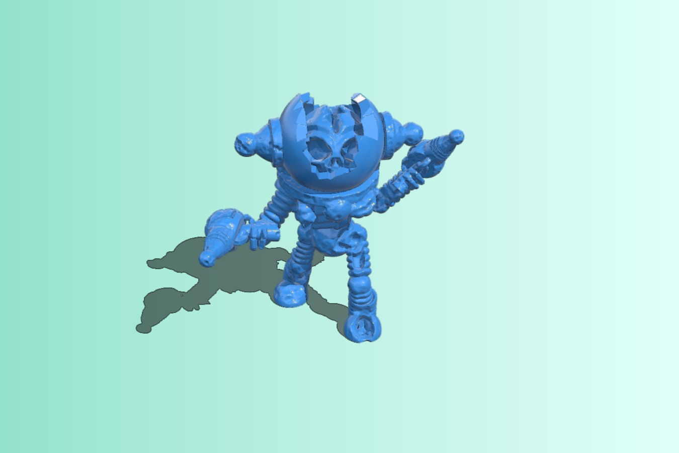 Armored Skeletal Zeta-Reticulan Minion