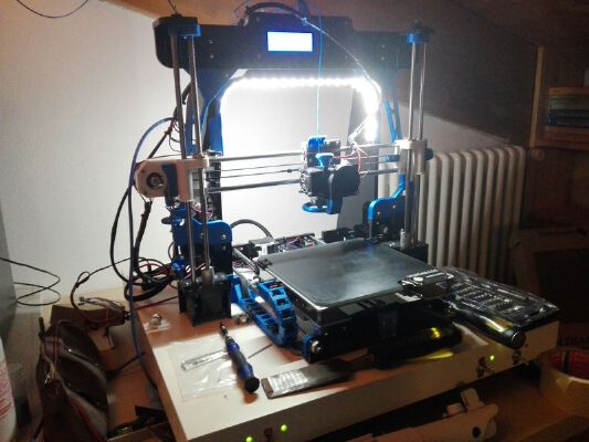 LED arc for Anet A8 | 3d print model
