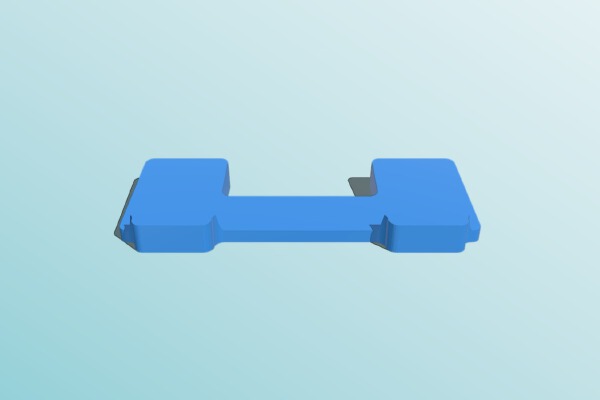 GoPro Tilt Wedge | 3d print model