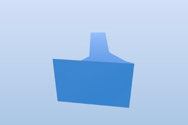 Open mudguard | 3d print model