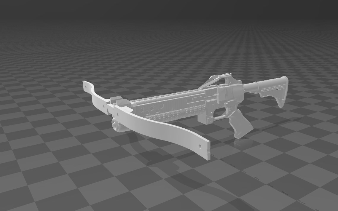 KarrMcDebt's Full Size Fully Printable Tactical Crossbow Ver. 1