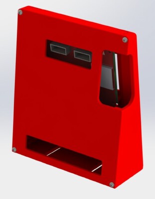LCD CONSOLE FOR REPRAP FULL GRAPHICS LCD DISPLAY_CONTROLLER | 3d print model