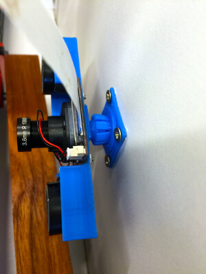 Infrared Camera Support with Ball joint - Support de caméra avec led infrarouge | 3d print model