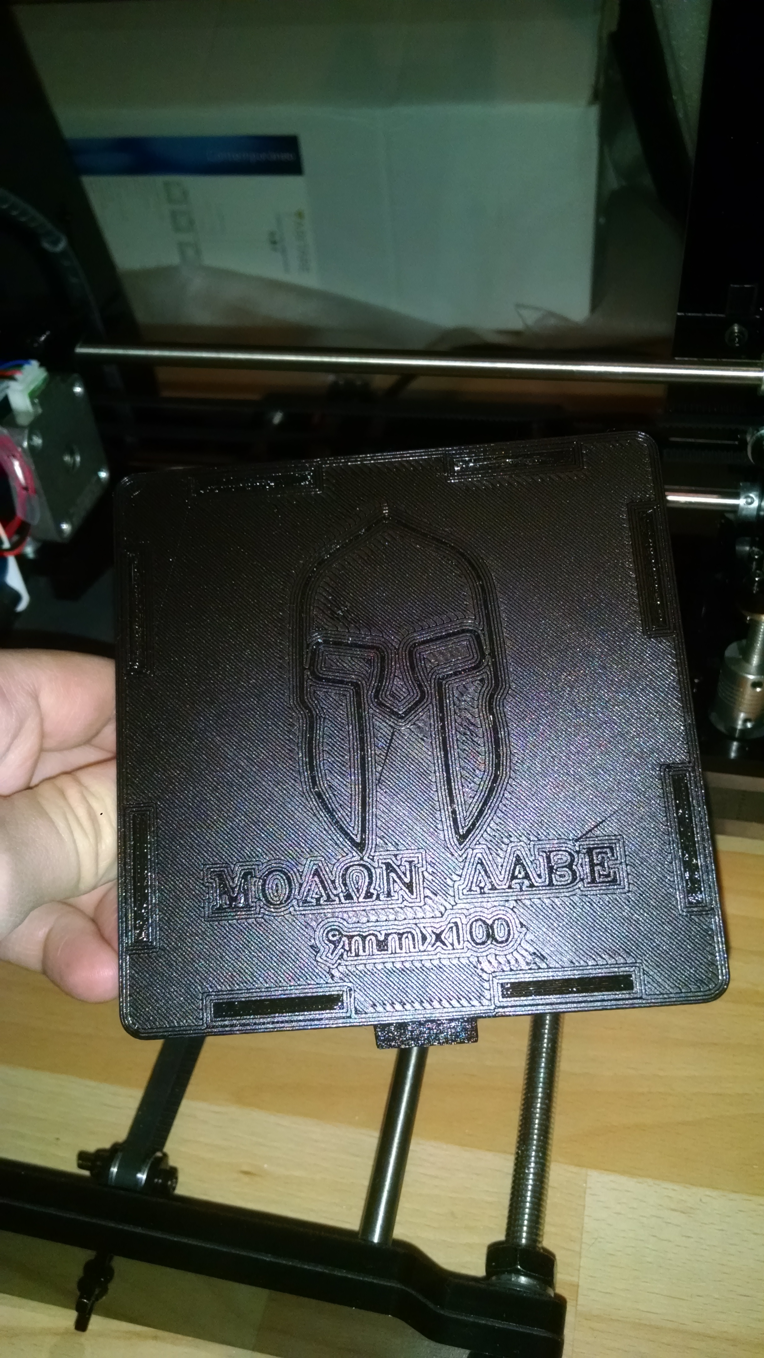 Molon Labe 9mm x 100 Stacking Box