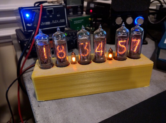 TubeHobby NCV2.1-14 Nixie Clock Case | 3d print model