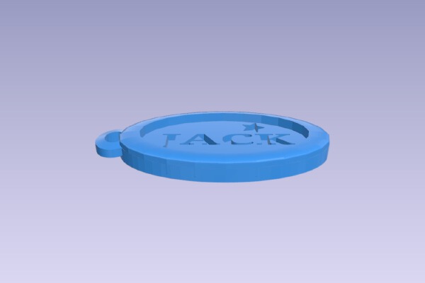 keychains with names | 3d print model
