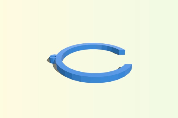 Spray Can Tube Holder | 3d print model