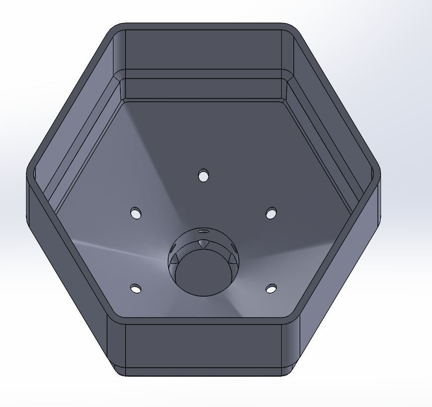 Hex Self-Watering Planter