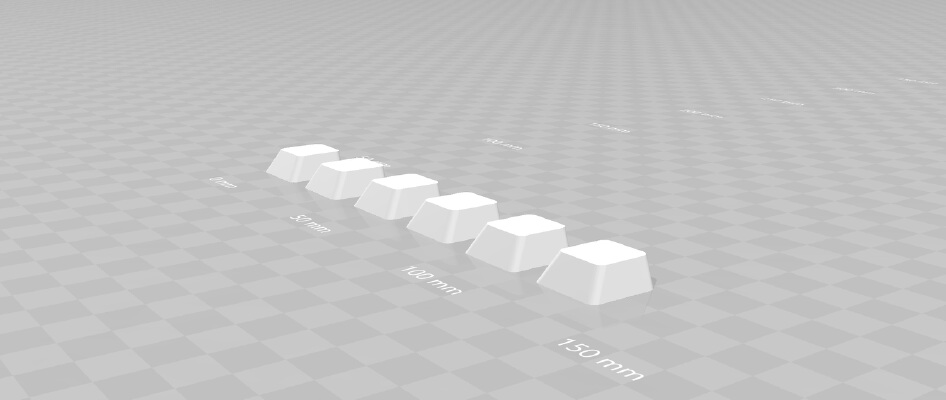 Customized Cherry Gaming Key CAPS_TOPS | 3d print model
